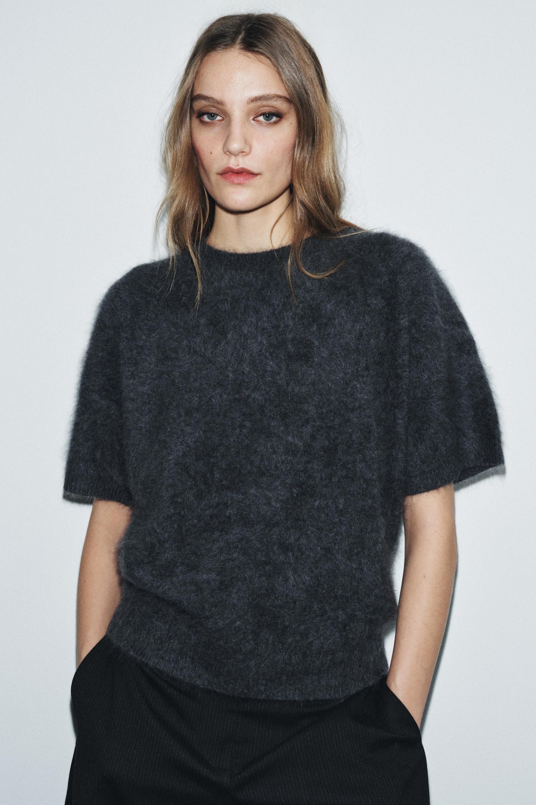 OVERSIZED WOOL SHORT JUMPER
