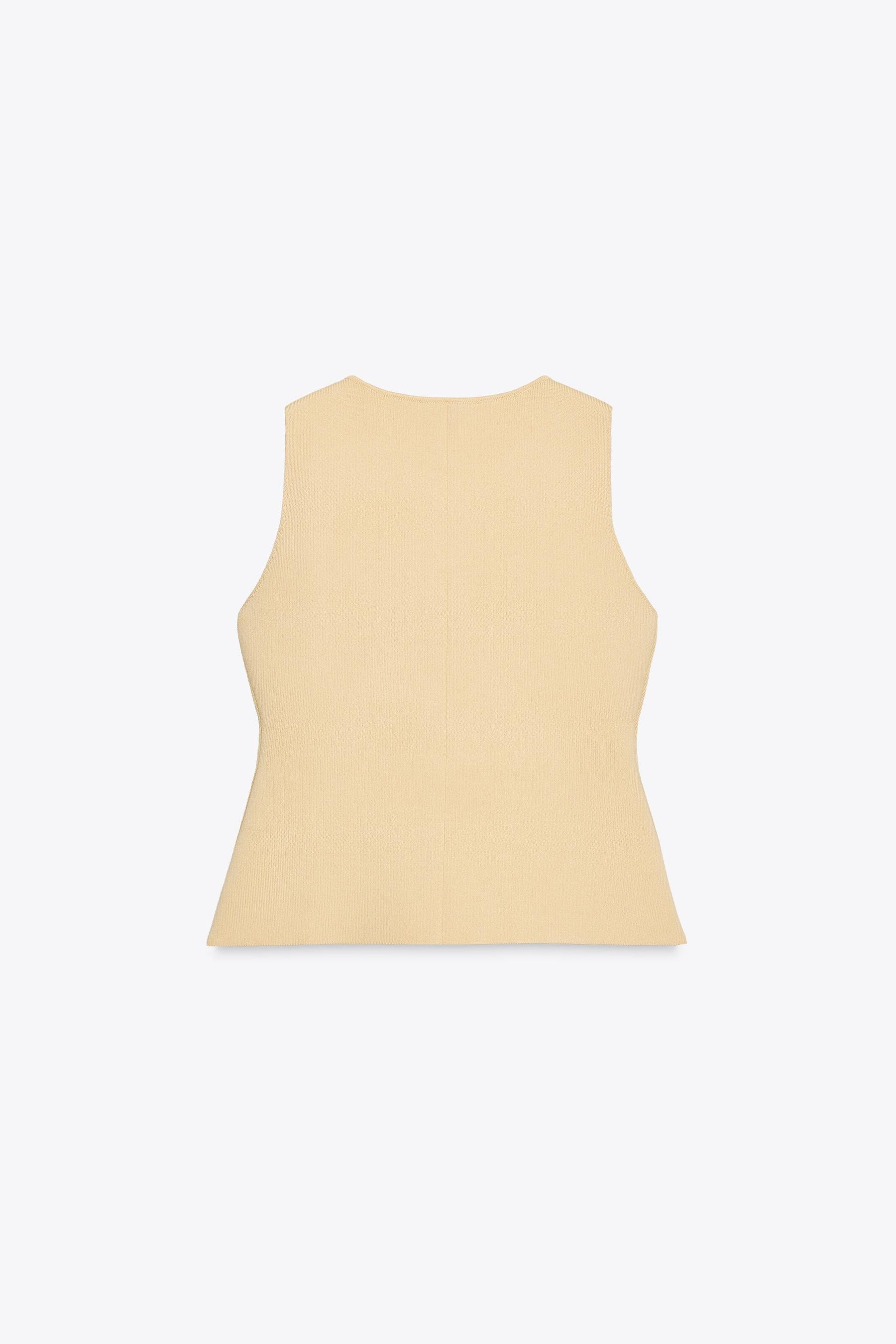 BUTTONED KNIT WAISTCOAT - Image 6