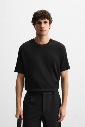 REGULAR FIT KNIT T-SHIRT - Image 2