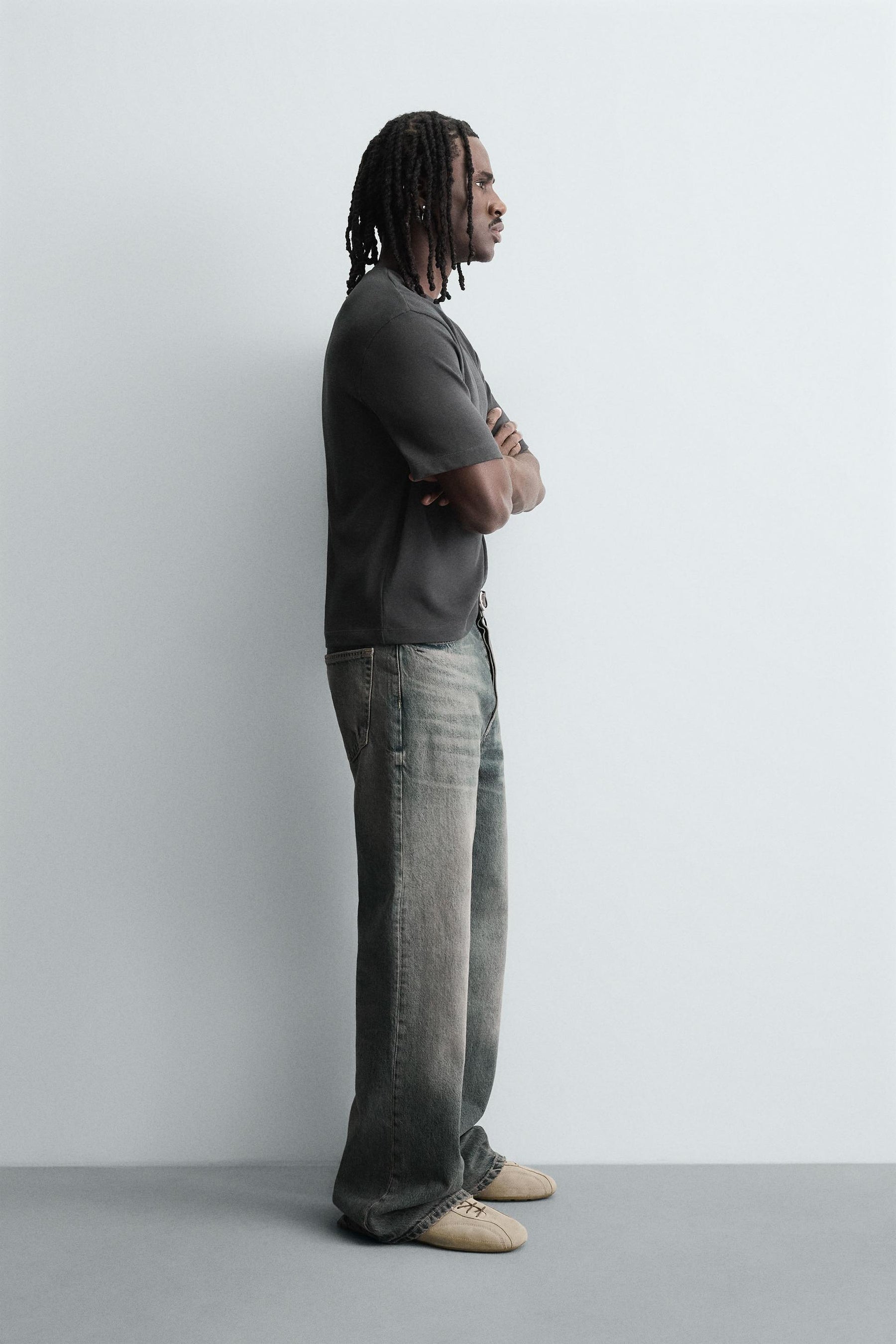 BOXY FIT KNIT T-SHIRT - Image 4