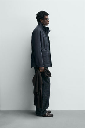 Parka mit lockerer Passform