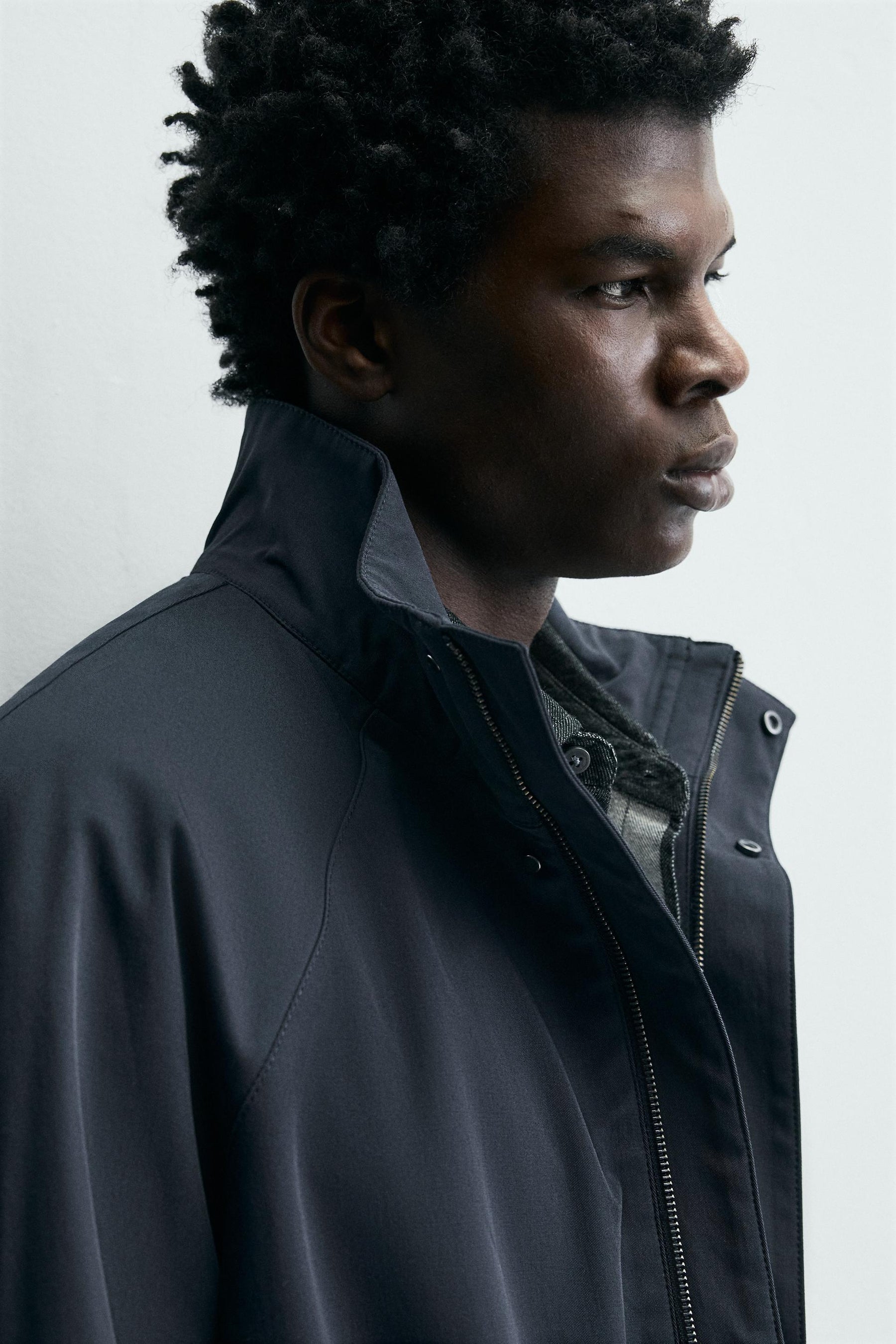 Parka mit lockerer Passform