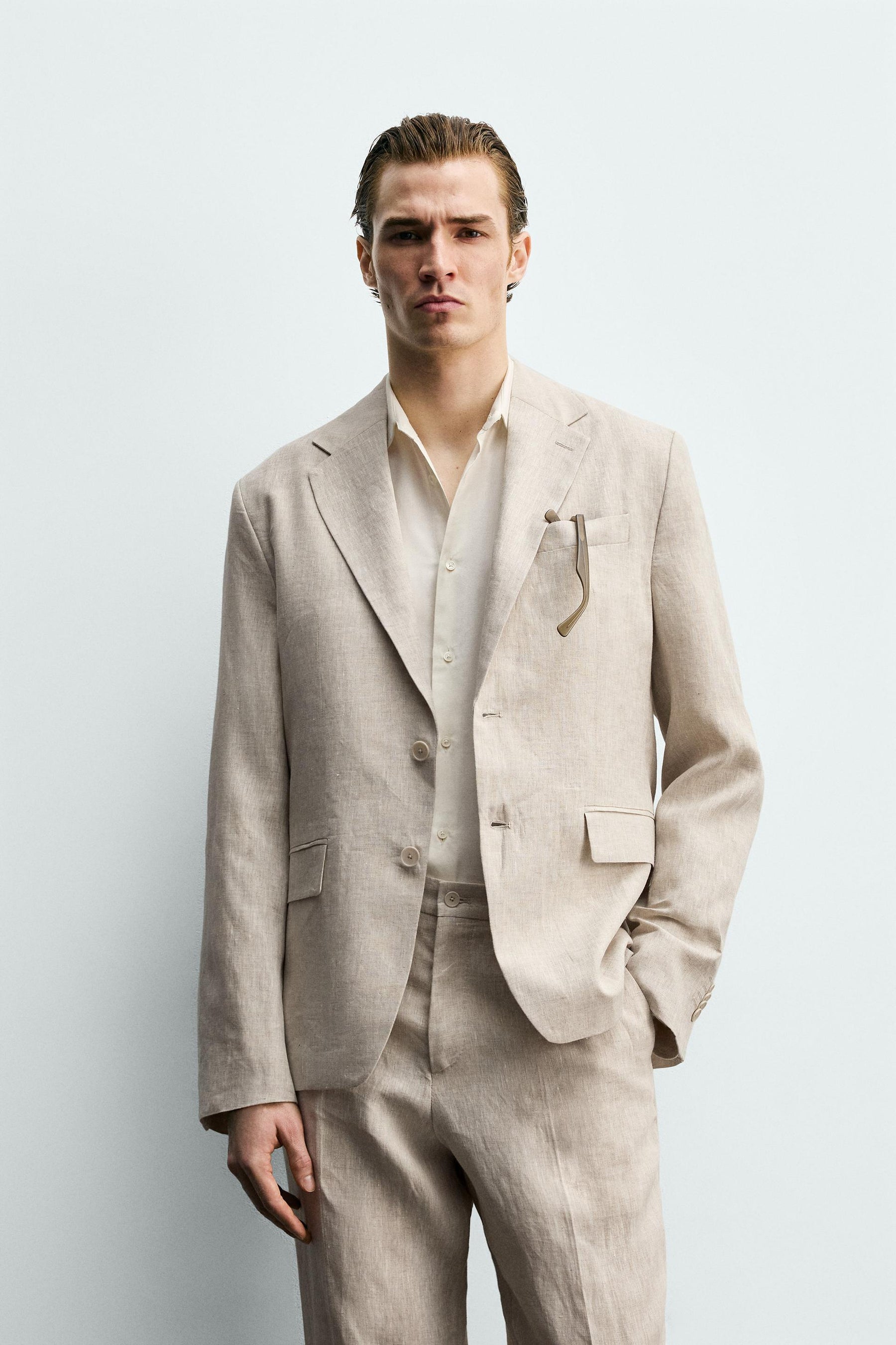 Linen Suit Jacket