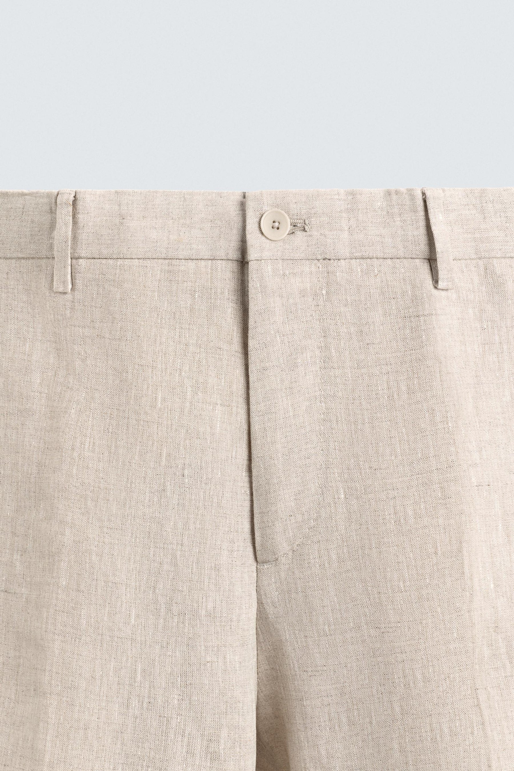 Linen Suit Trousers