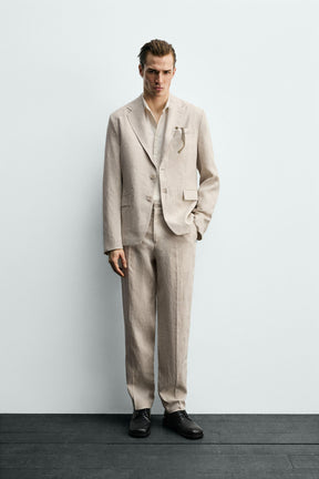 Linen Suit Trousers