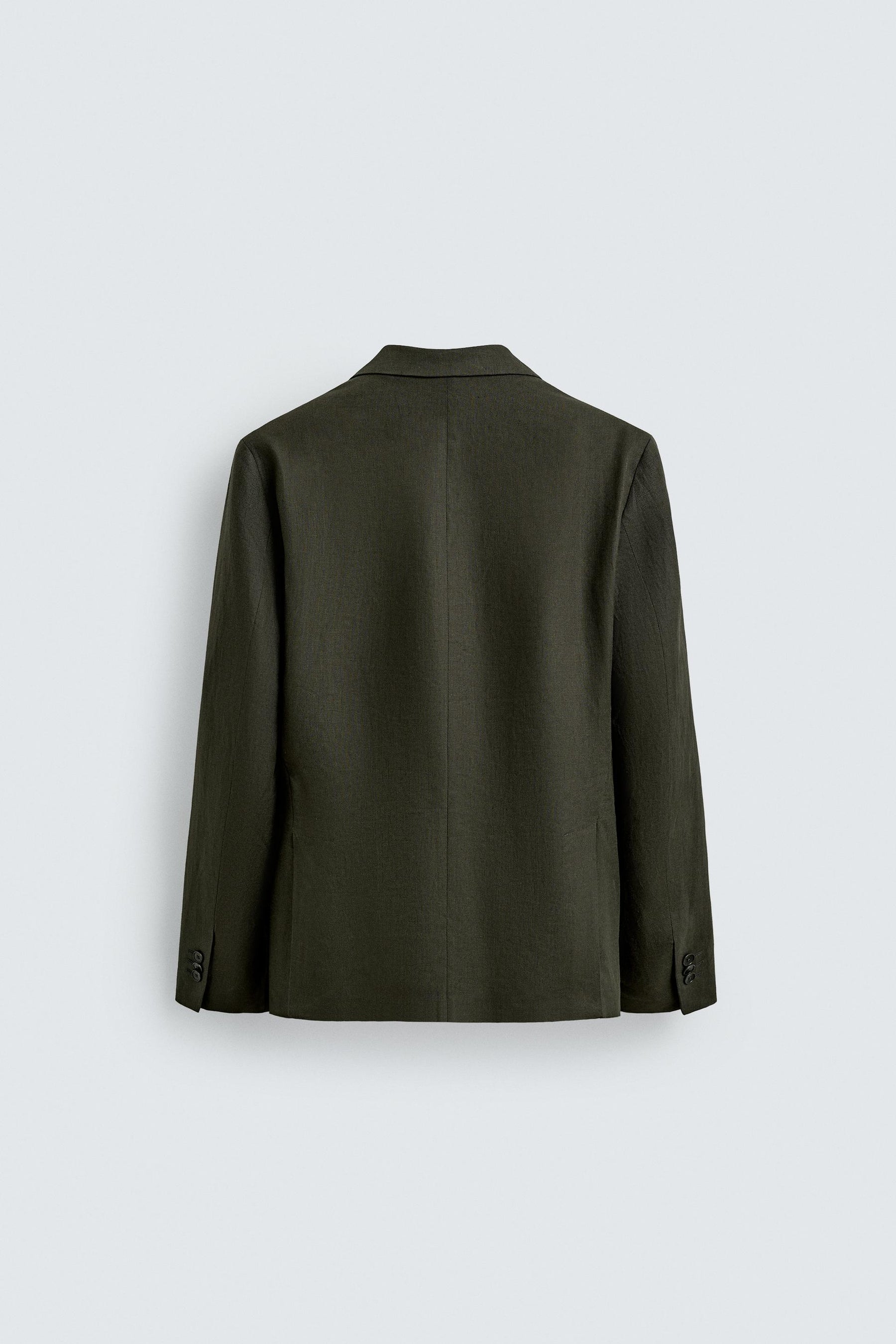Linen Double-Breasted Suit