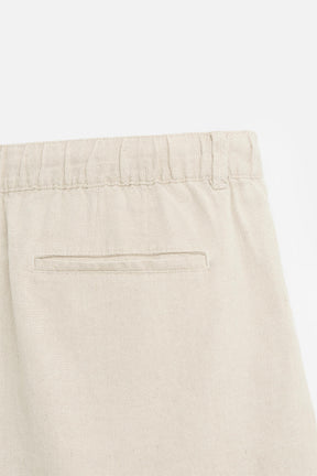 BERMUDA SHORTS LINEN BLEND - Image 10