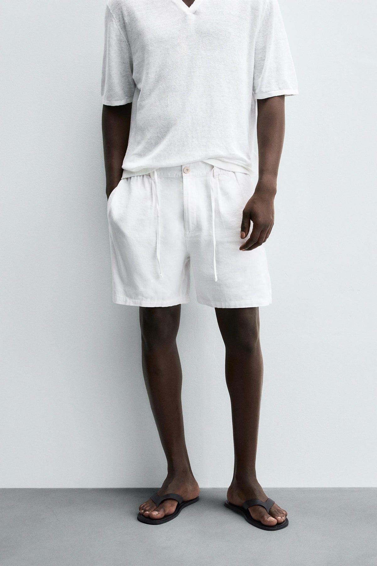 BERMUDA SHORTS LINEN BLEND - Image 2