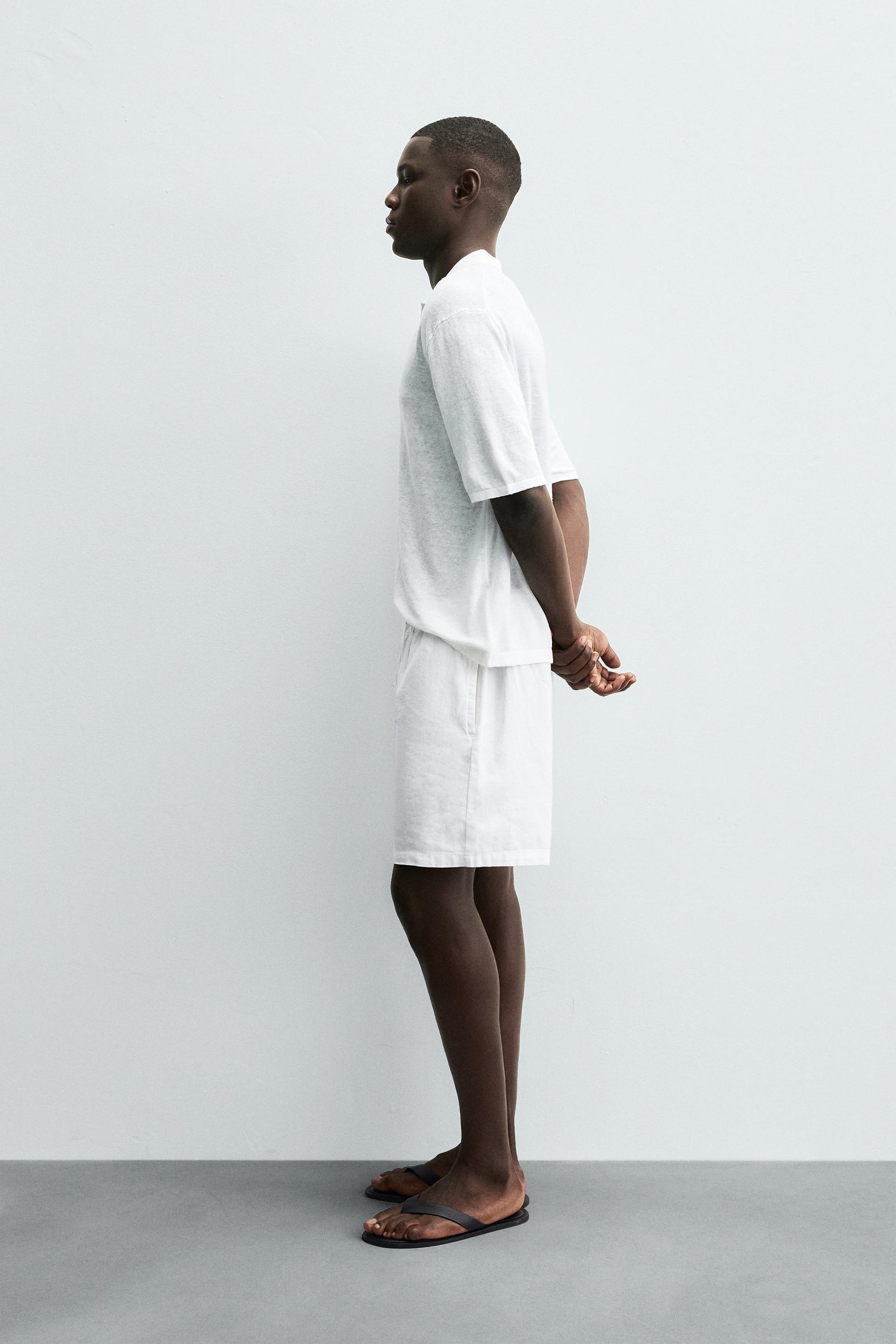 BERMUDA SHORTS LINEN BLEND - Image 4