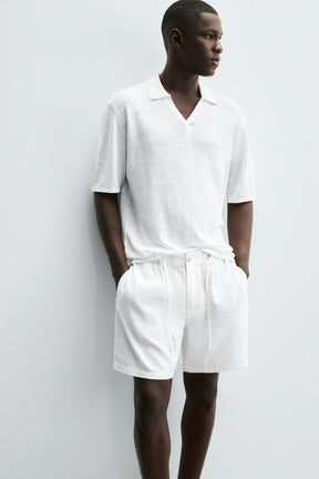BERMUDA SHORTS LINEN BLEND - Image 6