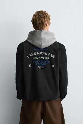 EMBROIDERED ZIP-UP JACKET - Image 3