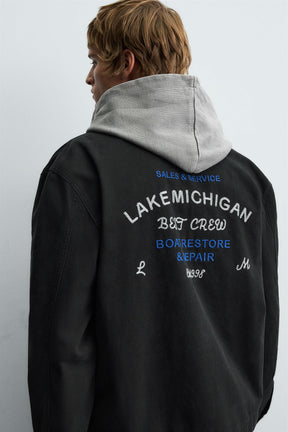EMBROIDERED ZIP-UP JACKET - Image 6