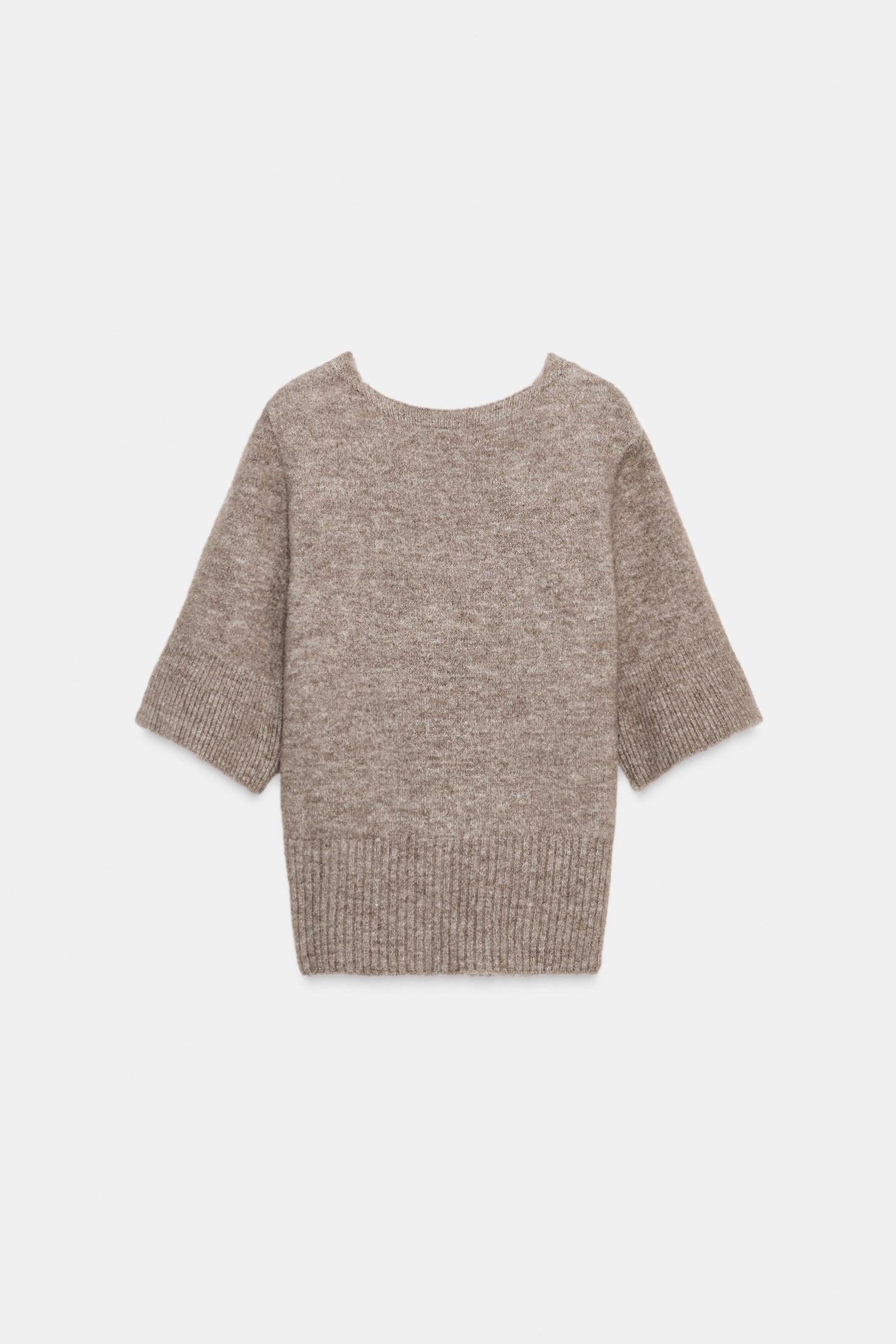 Open-Back Knit Jumper