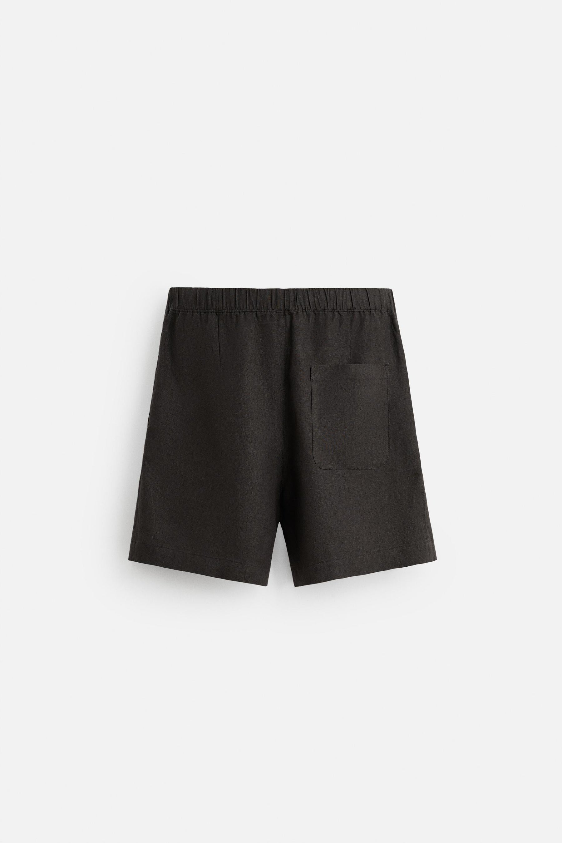 100% LINEN BERMUDA SHORTS - Image 8