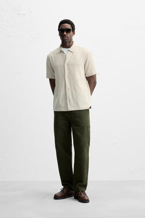 TEXTURED SHIRT - Image 1