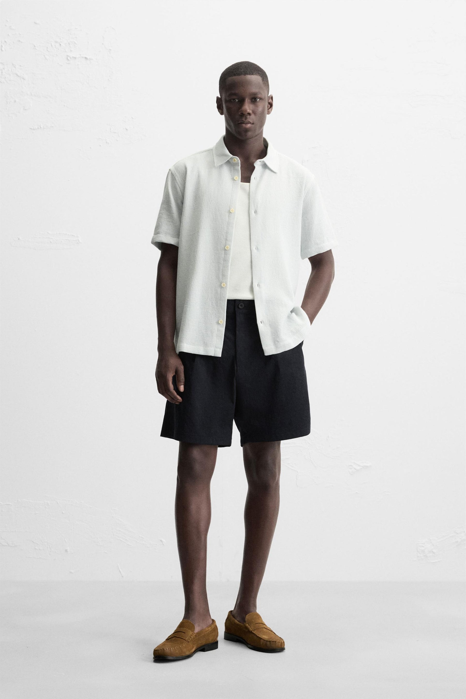 TEXTURED SHIRT - Image 1