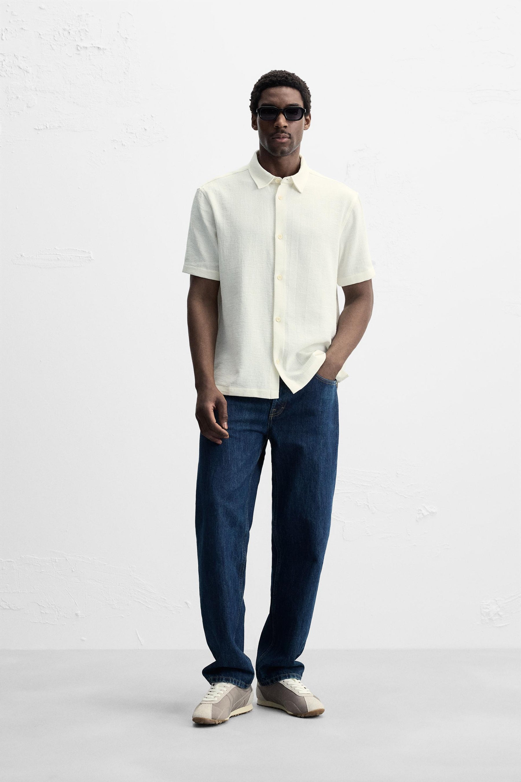 TEXTURED SHIRT - Image 1