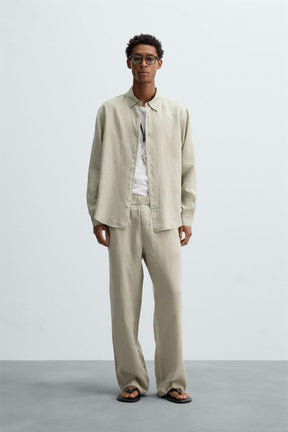 100% LINEN SHIRT - Image 1
