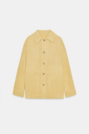 100% SUEDE LEATHER JACKET - Image 3