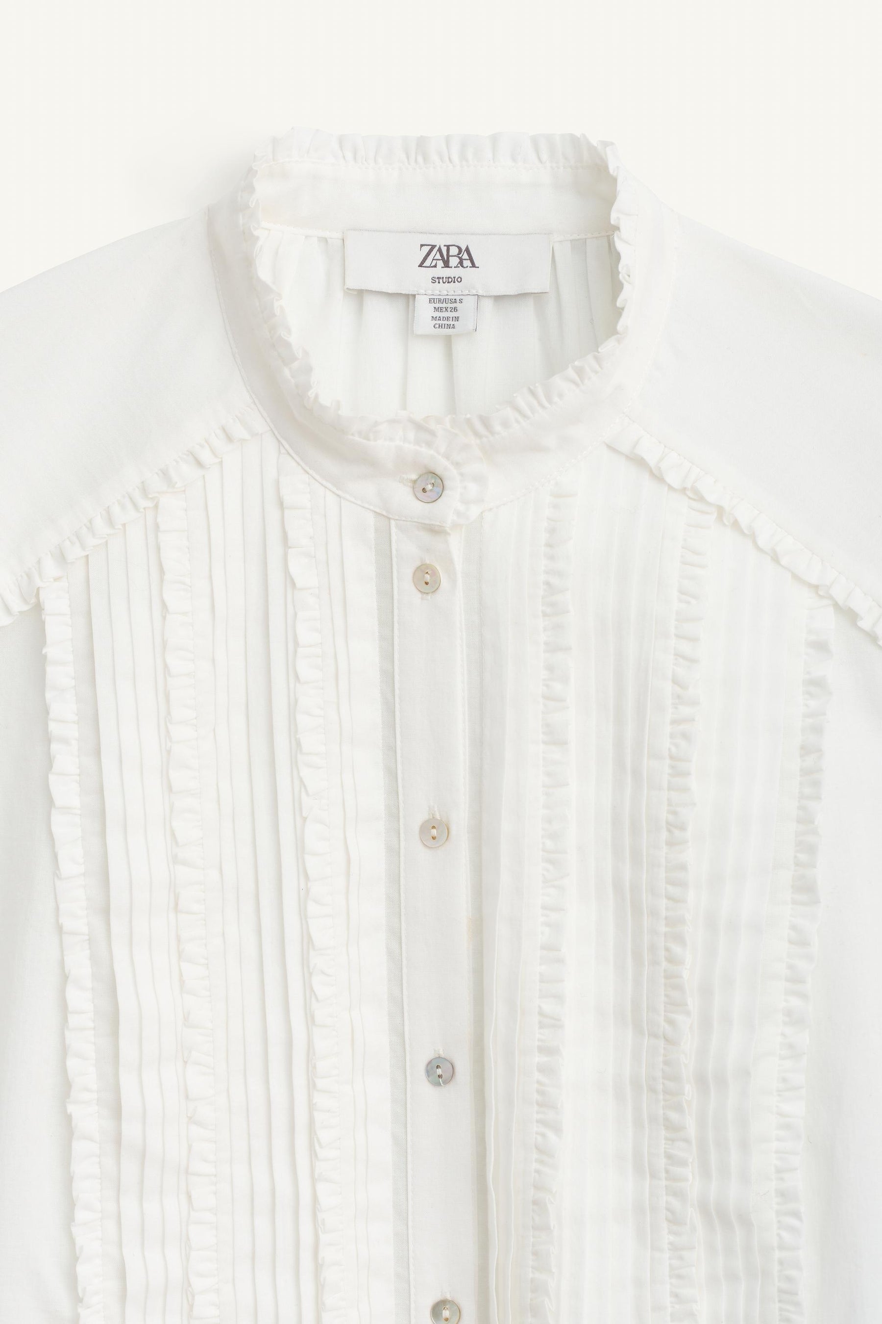 Pleated Limited Edition Shirt