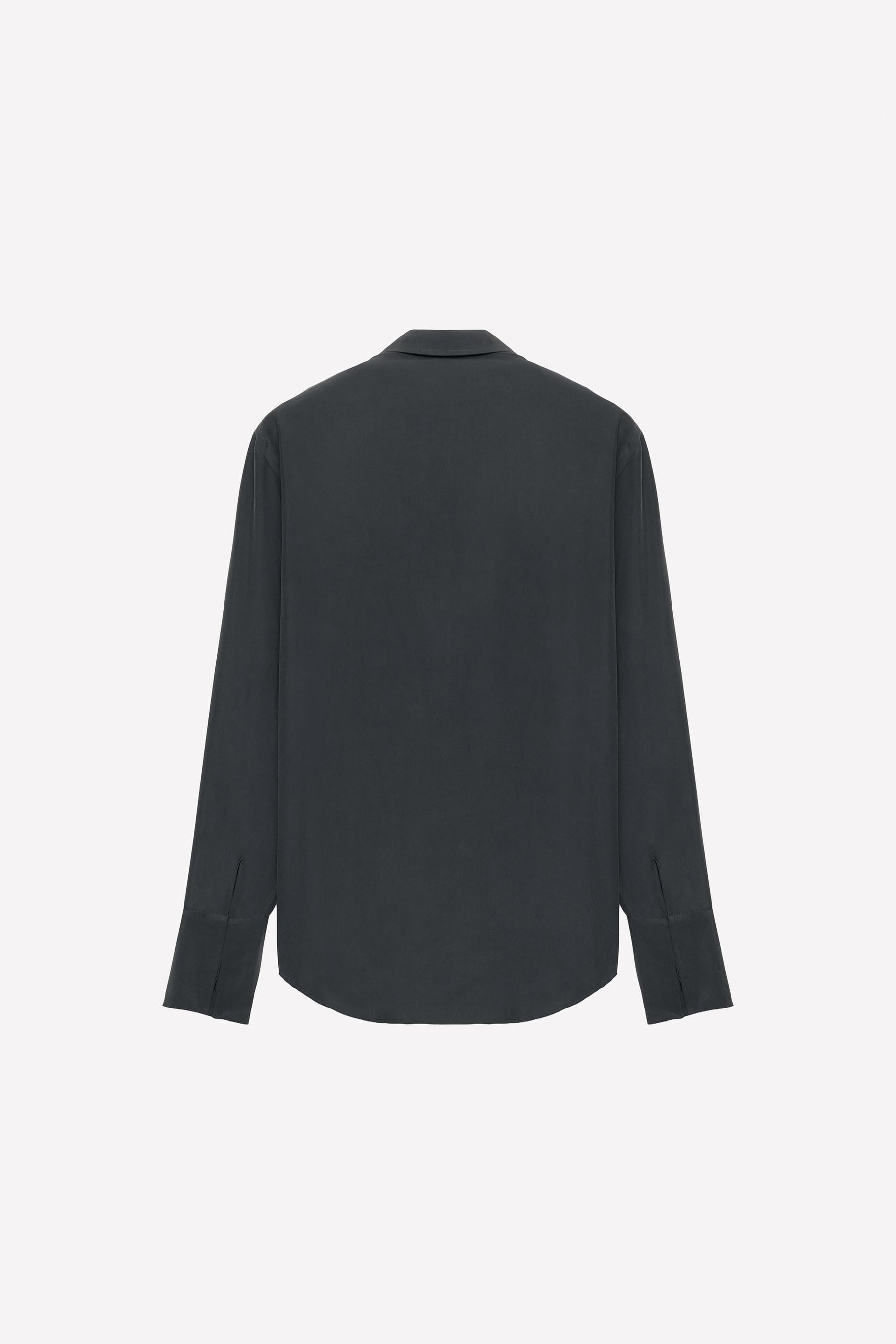 SILK POLO SHIRT