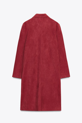 FAUX SUEDE FROCK COAT - Image 5