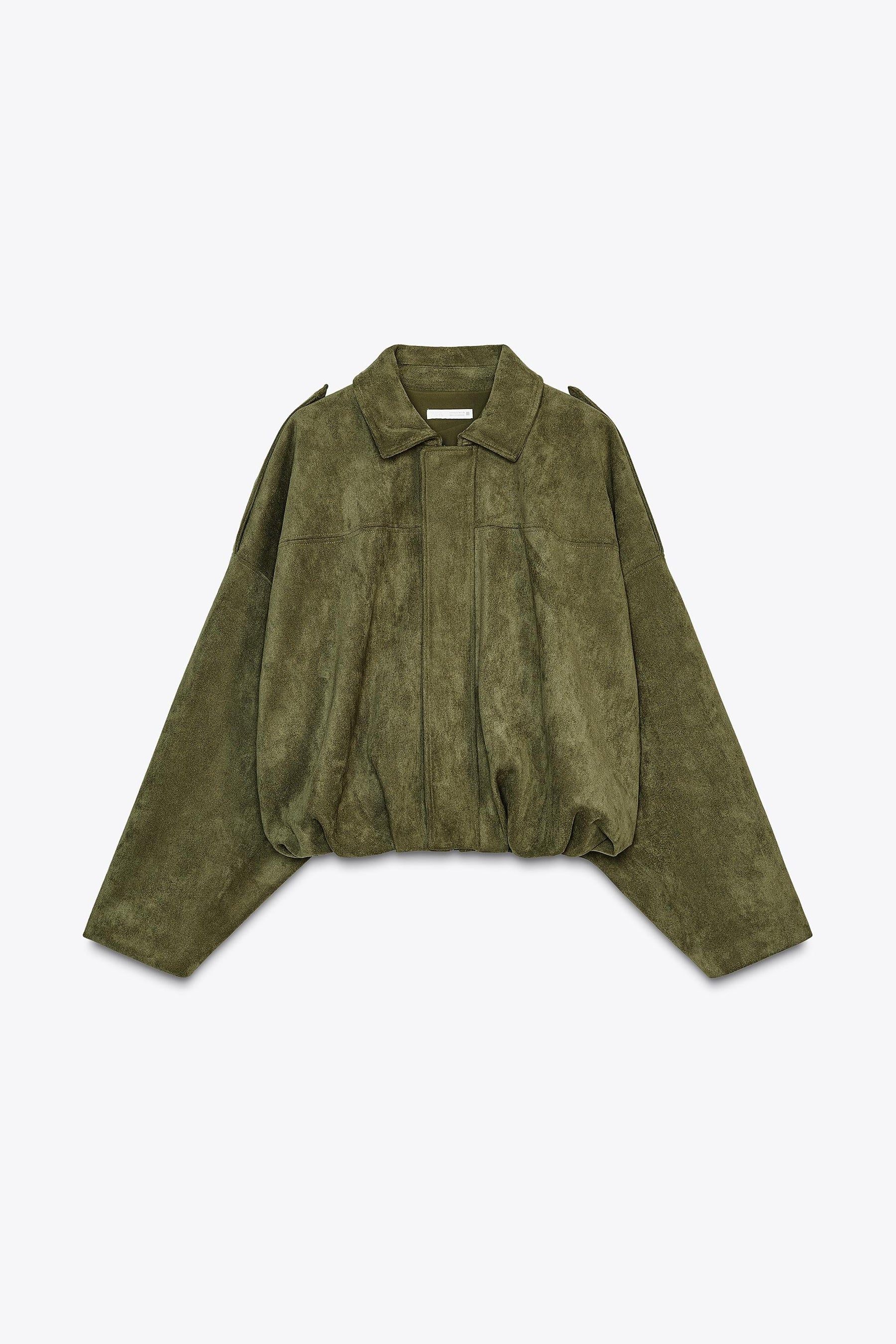 SUEDE BOMBER JACKET
