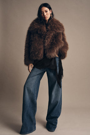 Faux Fur Coat