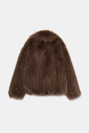 Faux Fur Coat