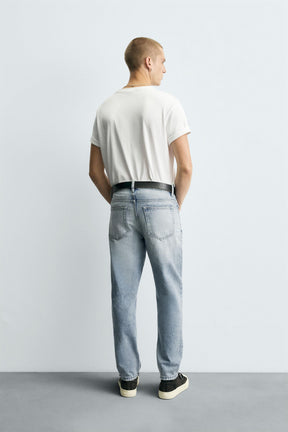 SLIM FIT CROPPED JEANS - Image 3