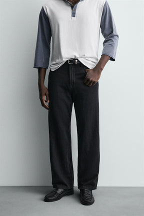 LIGHTWEIGHT LOOSE WIDE-LEG JEANS - Image 2