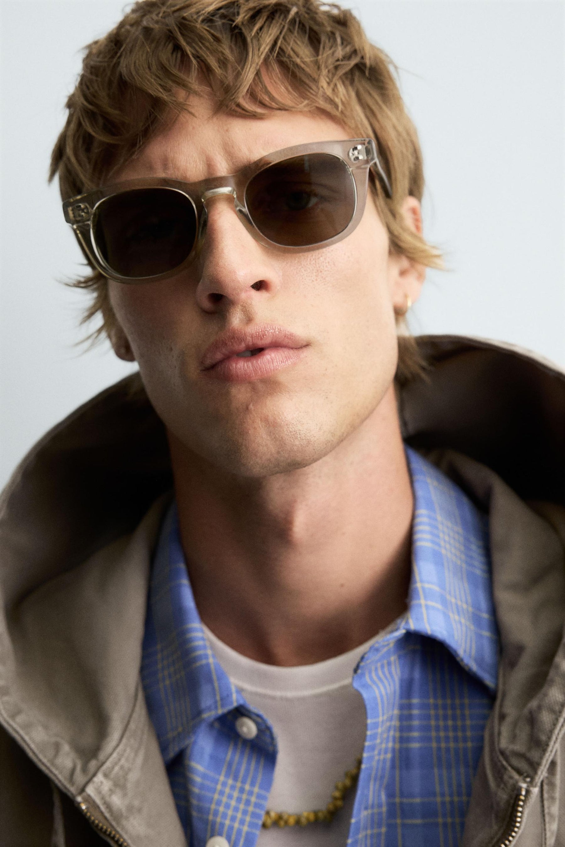 WASHED HOODED JACKET - Image 5