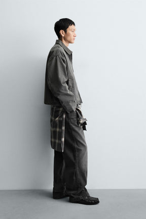 EMBROIDERED CROPPED FIT JACKET - Image 4