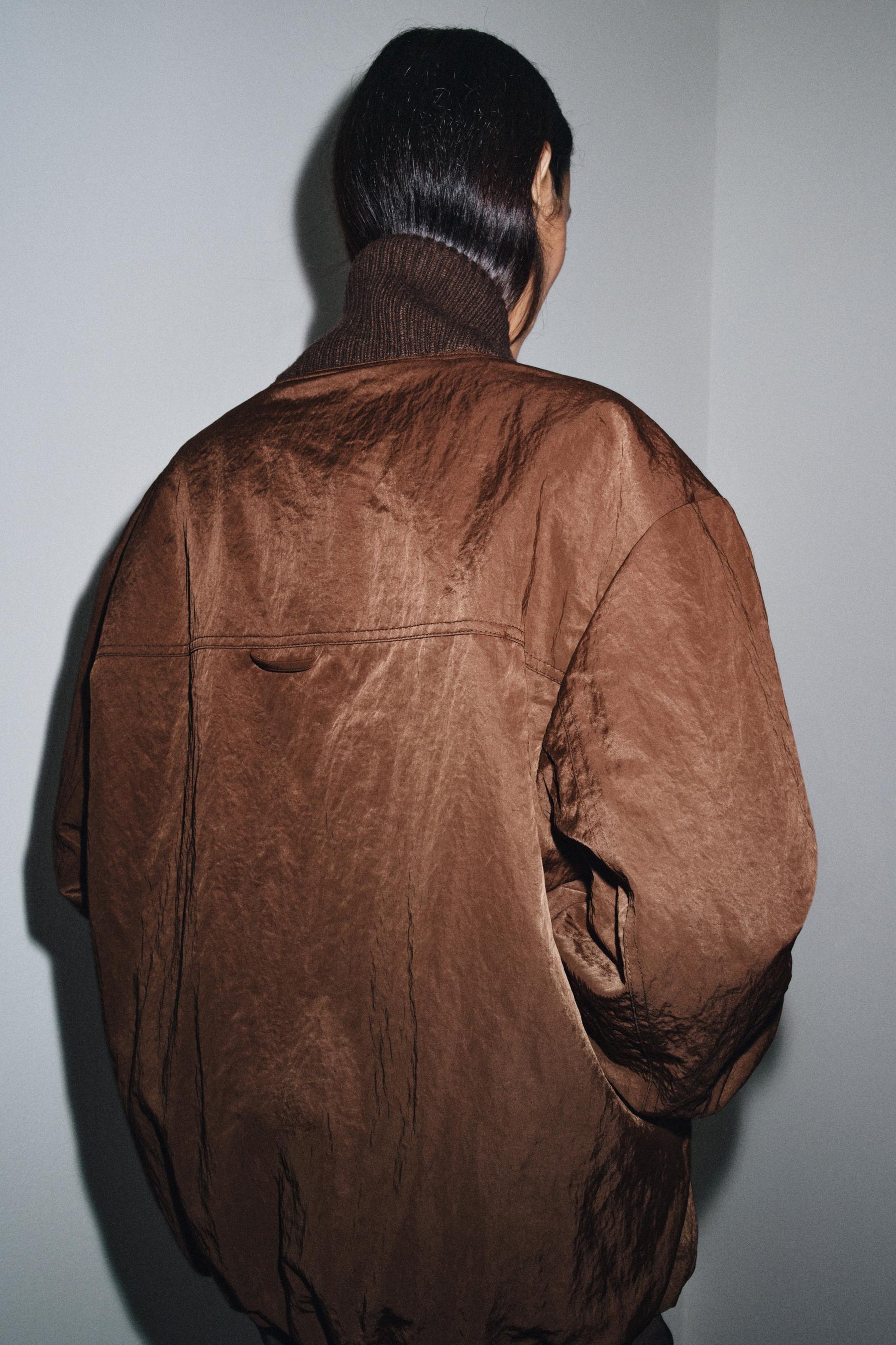 ZW COLLECTION RIBBED JACKET - Image 3