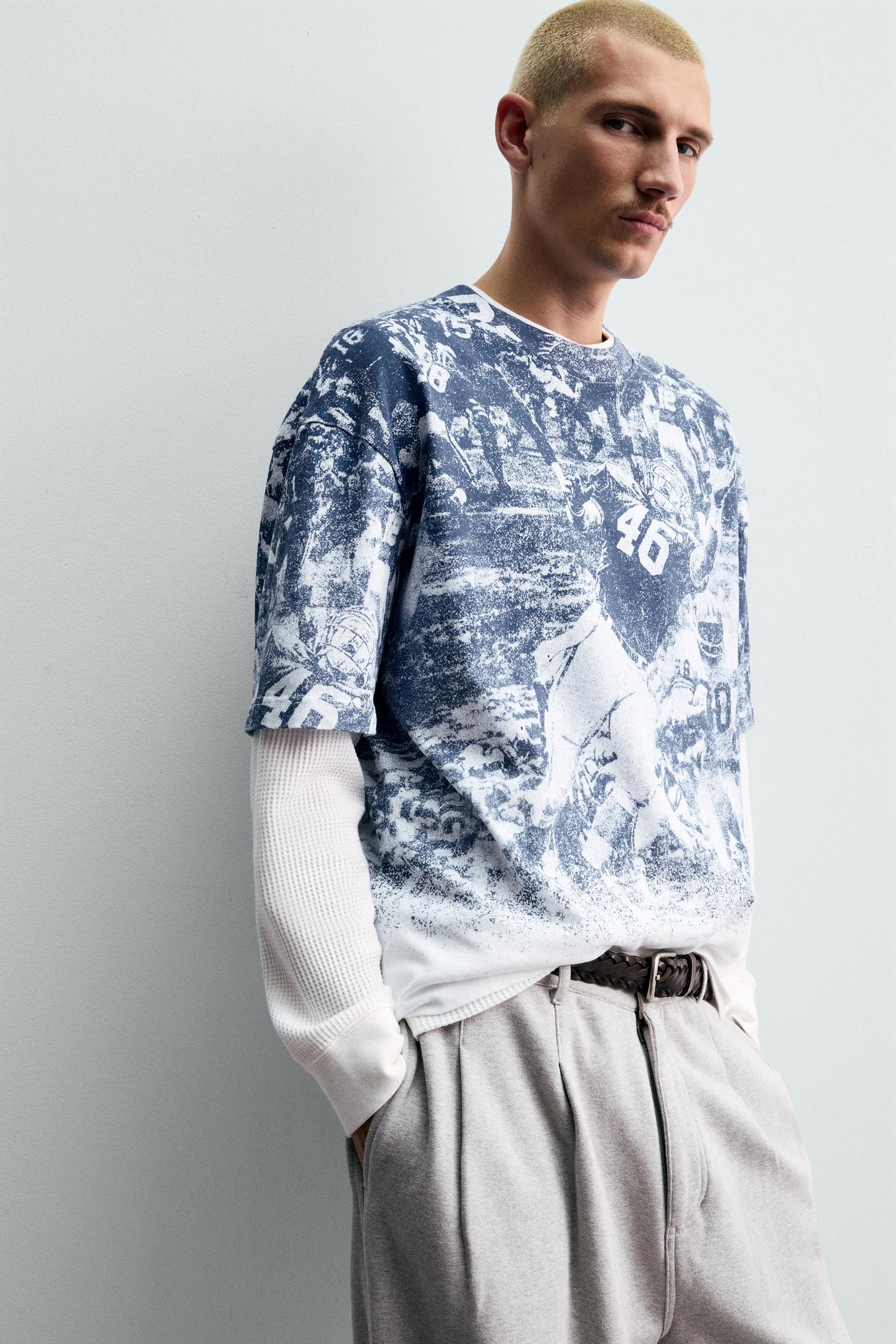 AMERICAN FOOTBALL PRINT T-SHIRT CHAMPION ® X - Image 5