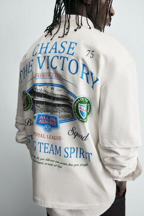 CONTRAST PRINT T-SHIRT - Image 7