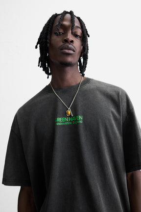 WASHED SLOGAN T-SHIRT - Image 5