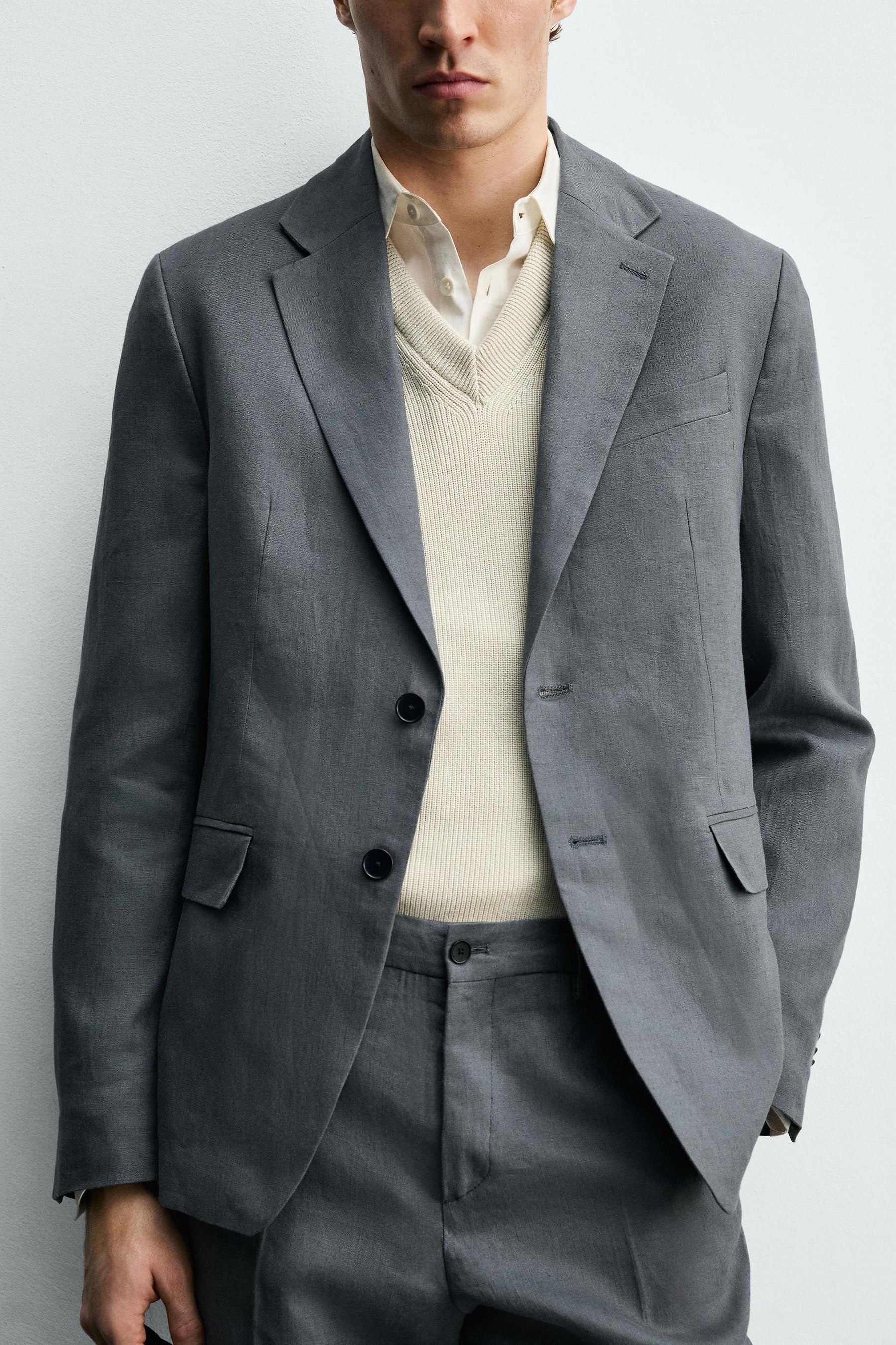 Linen Suit Trousers