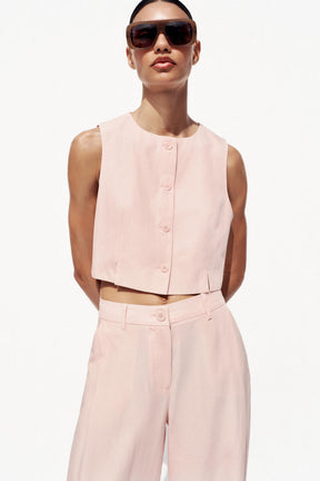 WIDE-LEG TAILORED TROUSERS