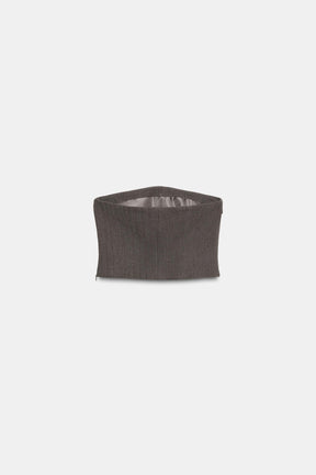 Bustier-Top im Korsett-Stil