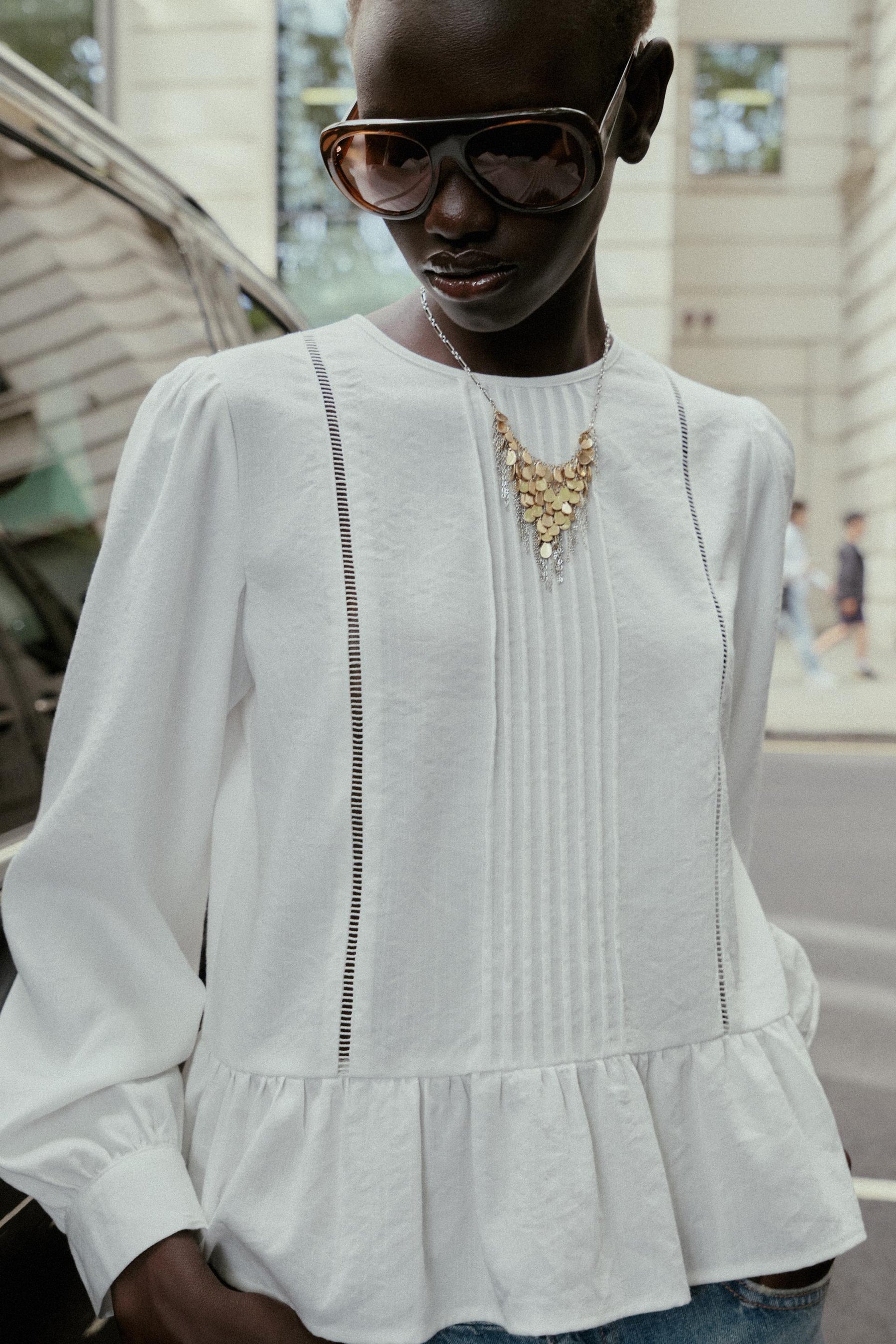 Peplum Blouse
