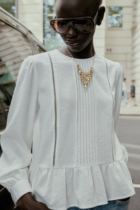 Peplum Blouse