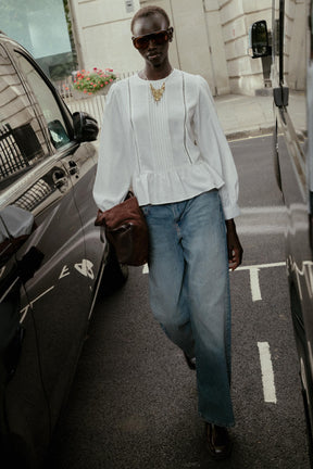 Peplum Blouse