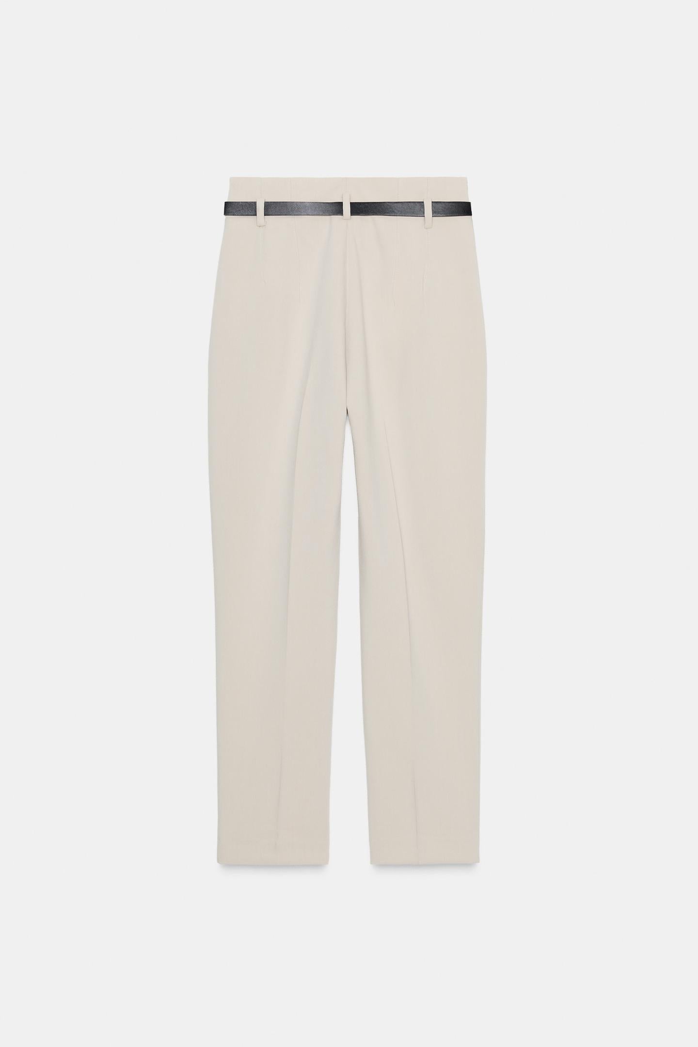 Belted High-Waist