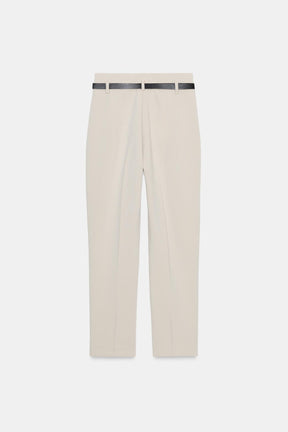 Belted High-Waist