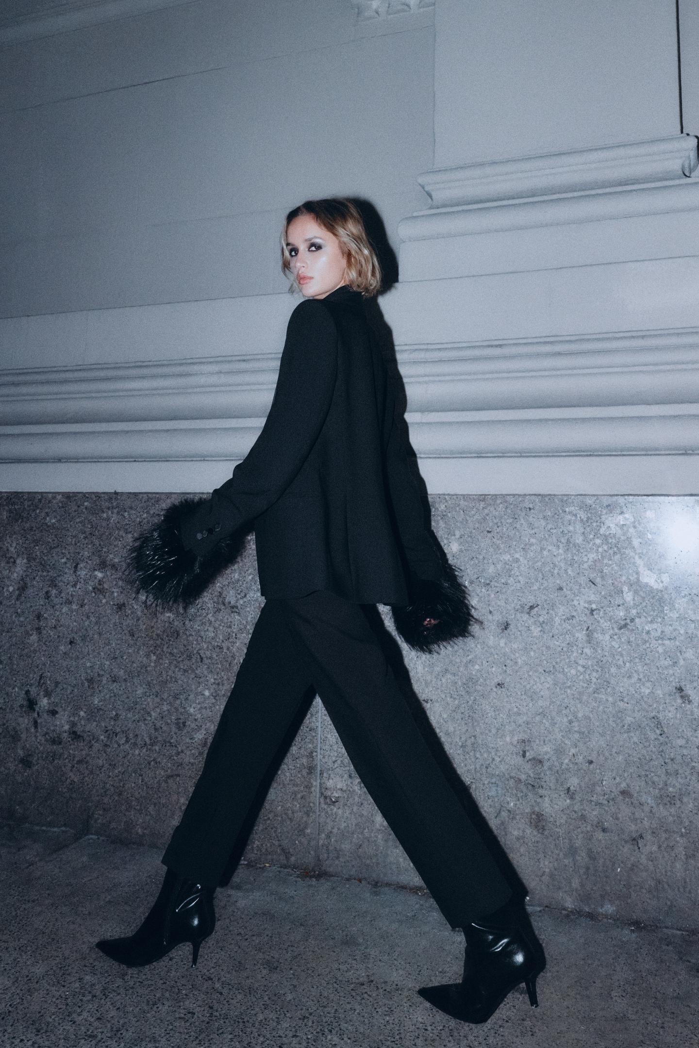 Belted High-Waist