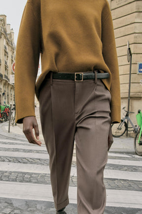 Turn-up Hem Trousers