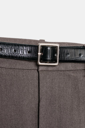 Turn-up Hem Trousers