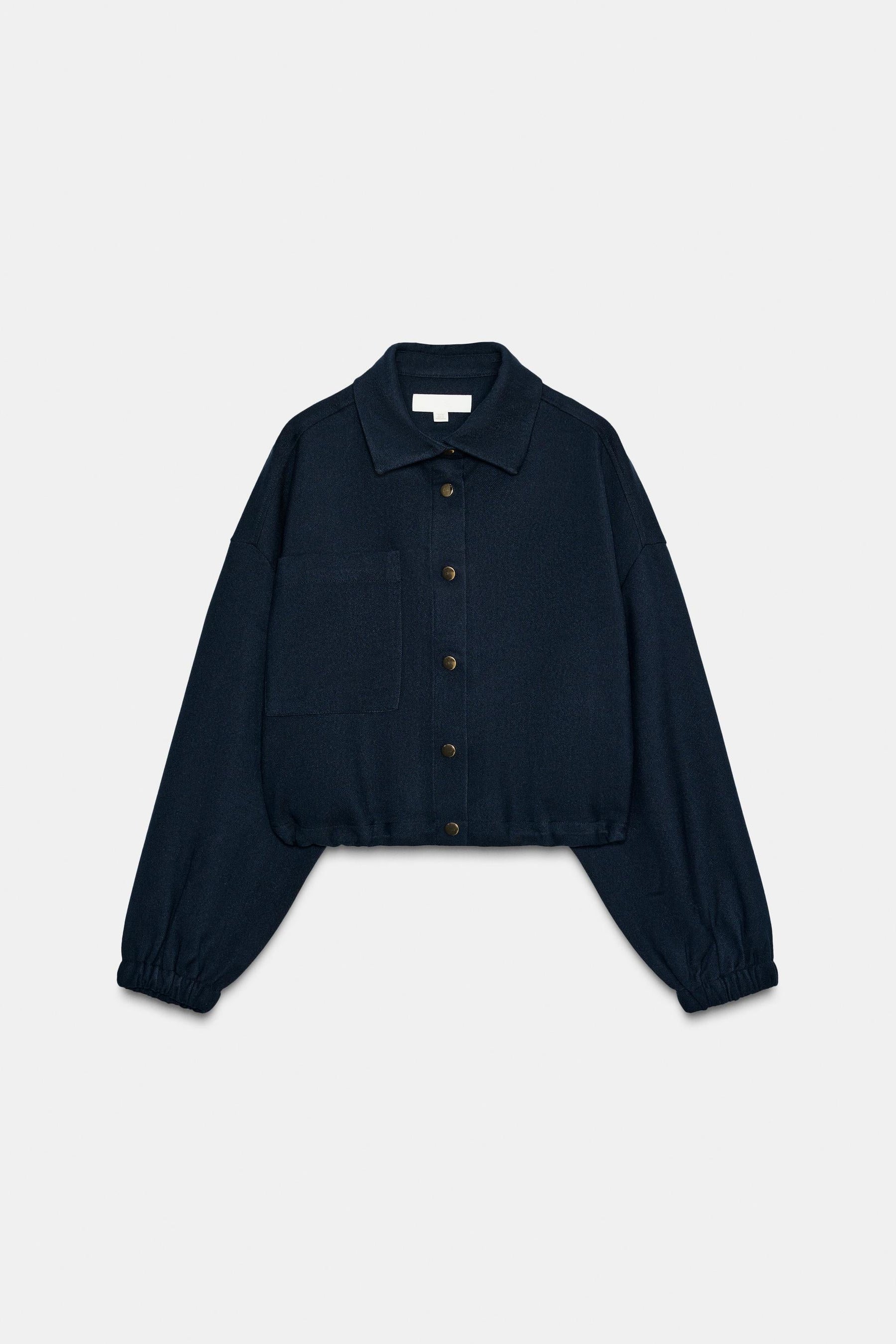 SHORT BALLOON BOMBER JACKET - Image 6