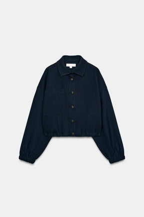 SHORT BALLOON BOMBER JACKET - Image 6
